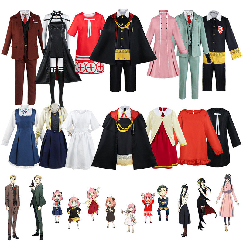 Trang phục cosplay Spy x Family, trang phục cosplay Công chúa Gai Blair Fajer, trang phục cosplay vá