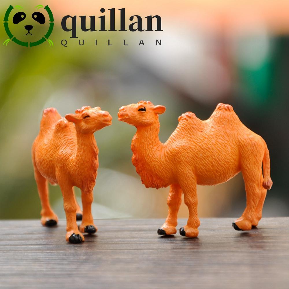 QUILLAN Trang trí thu nhỏ Camel Craft Glass Decor Desert Fairy Garden