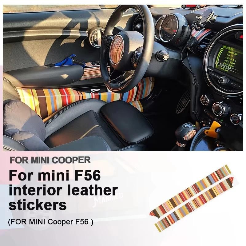 Miếng Dán Nội Thất Ô Tô Thanh Màu Cho Mini Cooper F56 Dành Cho Mini Cooper Miếng Dán Cho Mini Cooper