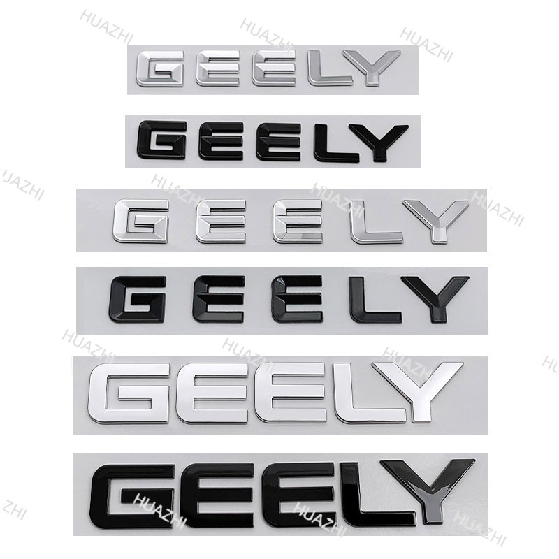 GEELY Thư Dành Cho Geely Monjaro PREFACE GEELY GEOME Nguyên Chất Xe Điện Phía Sau cốp Xe logo Thân M