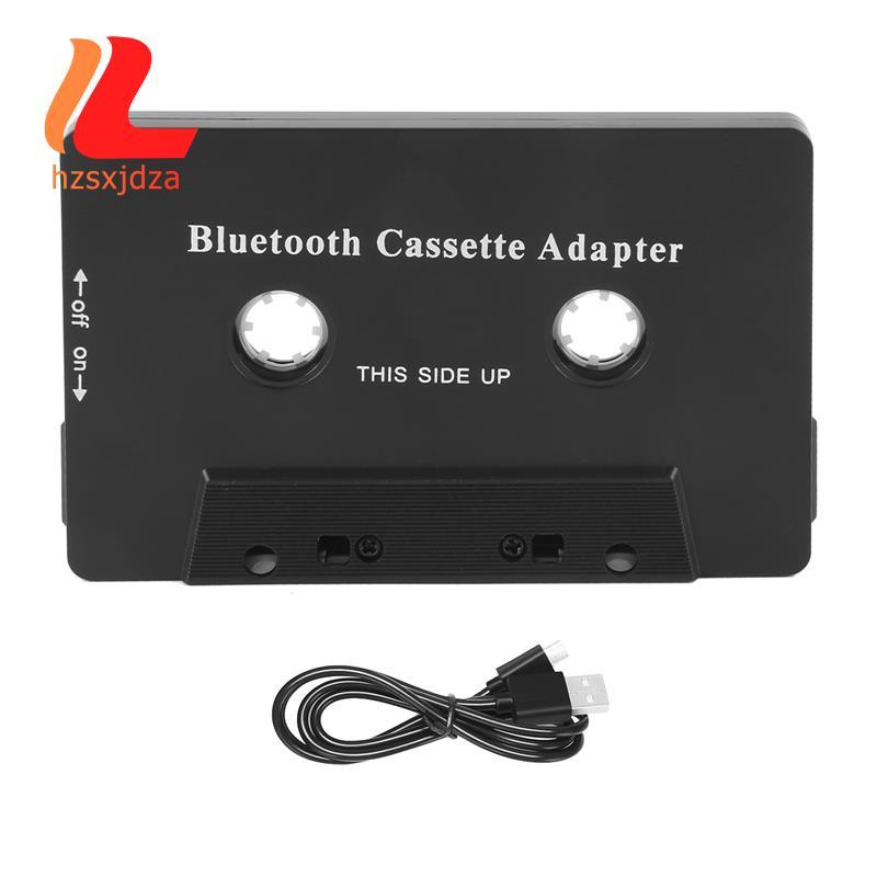 Bluetooth 5.0 Âm Thanh Băng Xe Ô Tô Aux Stereo Adapter Có Mic Cho Điện Thoại MP3 Cáp Aux CD Player
