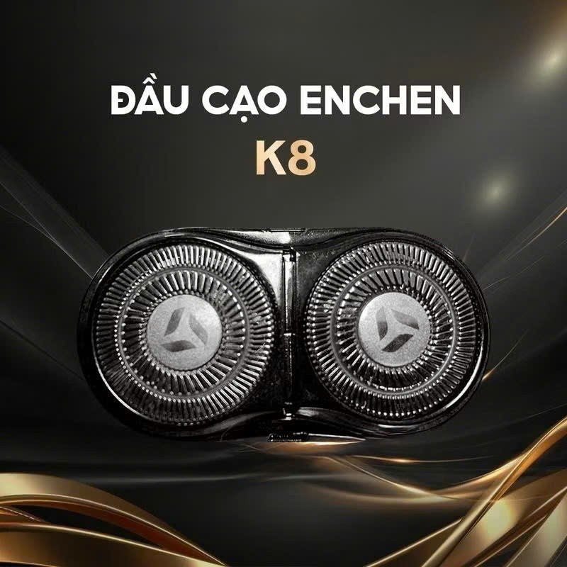 Đầu cạo râu thay thế cho máy cạo râu Enchen K8 (chỉ có đầu cạo)