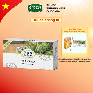 Trà Atiso Túi Lọc - Trà Thảo Mộc 365 – Trà Atiso Đỏ Thanh Nhiệt Mát Gan, Hỗ Trợ Giải Độc