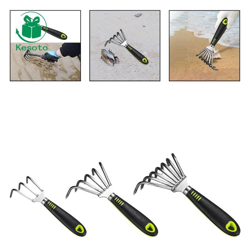 Dụng cụ làm vườn cầm tay bằng thép không gỉ cho bãi cỏ bãi biển sân vườn