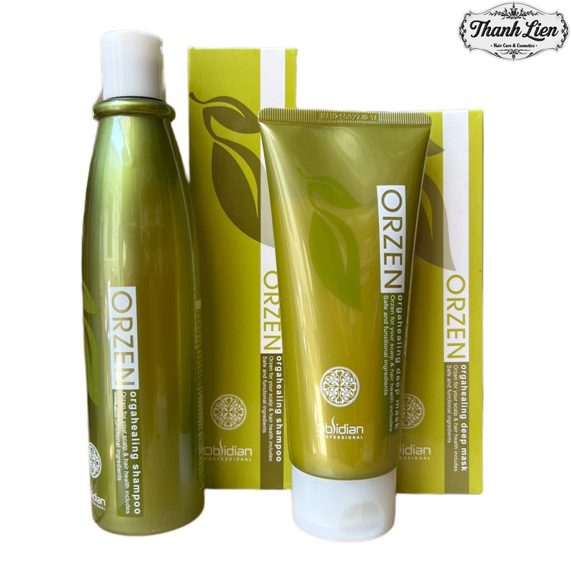 [ LT ] Combo Gội và Mặt nạ chống rụng tóc ORZEN Obsidian