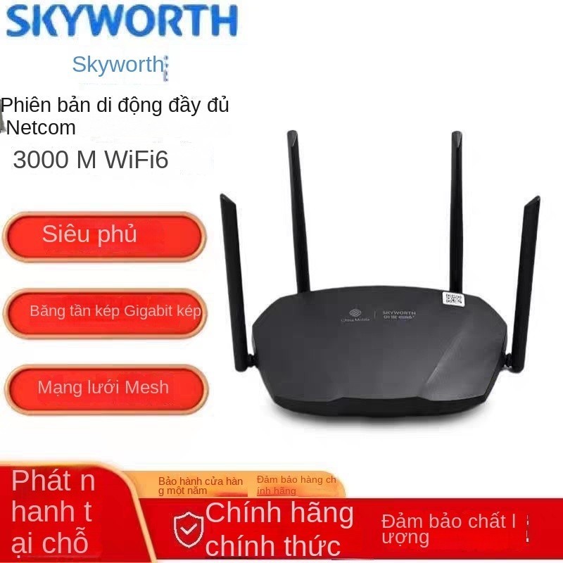 Bộ phát wifi 6 ax3000 skyworld SK-WR9651X  ZTE  E2615 / E2603 / E1600 -TPlink WMA302 WTA301 WTC181 R