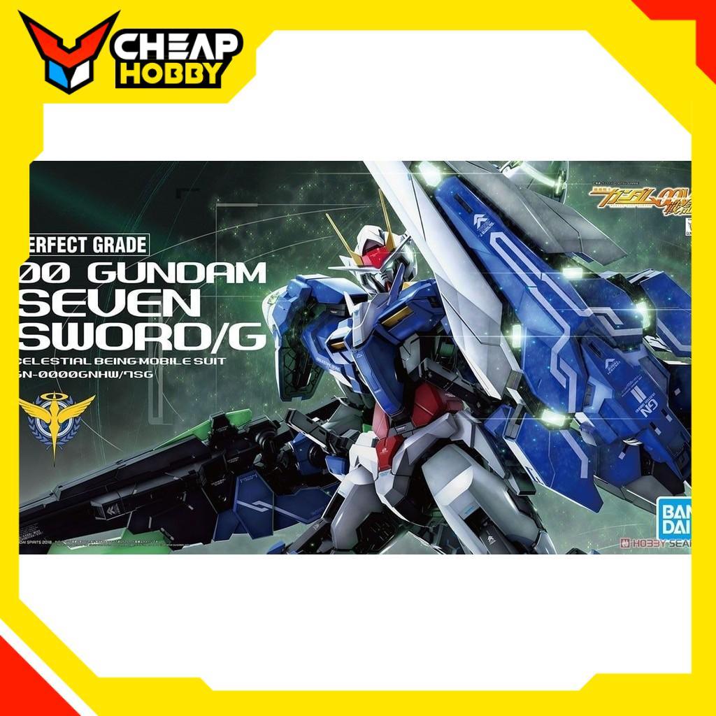 Mô Hình Lắp Ráp Gundam PG 1/60 OO GUNDAM SEVEN SWORD/G của Bandai Nhật Bản
