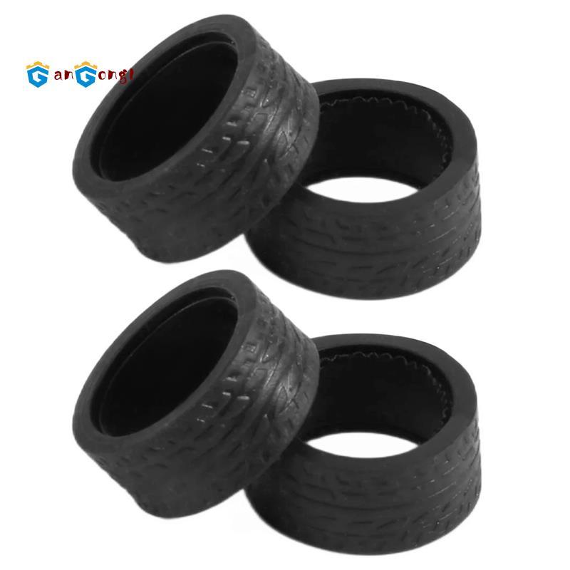 4 Lốp Cao Su Lốp Bánh Xe Cho Xe K969 K989 P929 Iwa04M Iwa02 Mini-Z Mini-D Mini-Q 1 / 28 RC Drift Rac