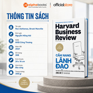 Sách - HBR - Cẩm Nang Lãnh Đạo (Alpha Books)