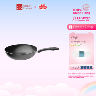 Chảo Nhôm Chống Dính Wok Ballarini Siena sản xuất tại Ý - 28cm
