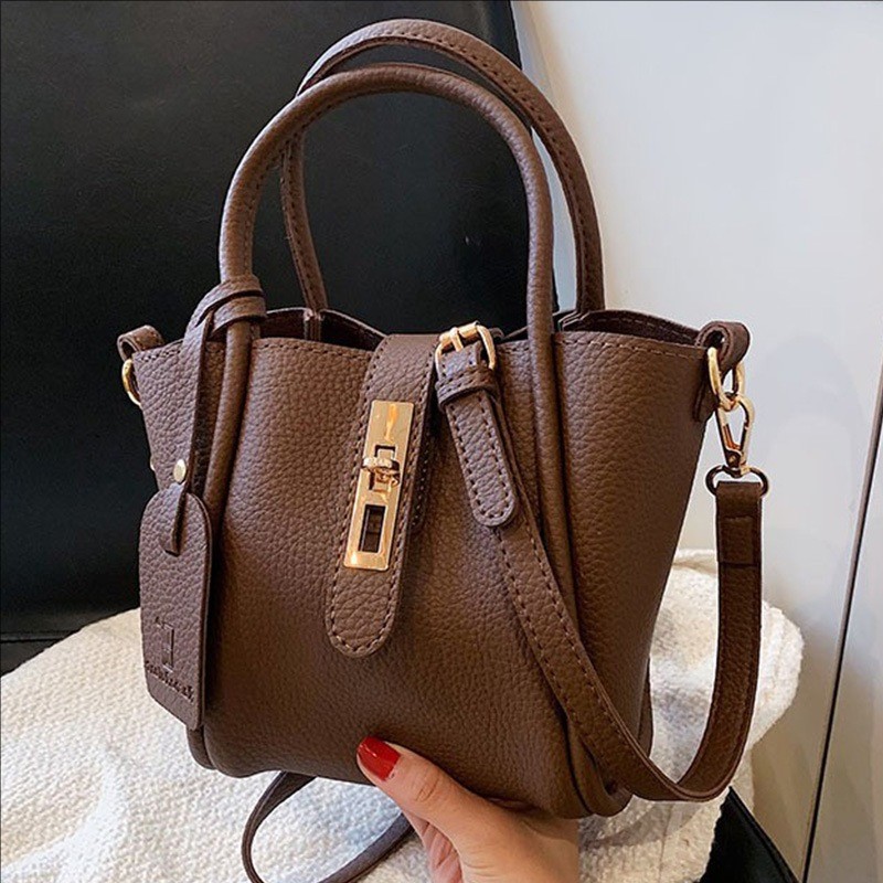 New style commuter women's bag, versatile handbag, fashionable bucket bag, crossbody bag