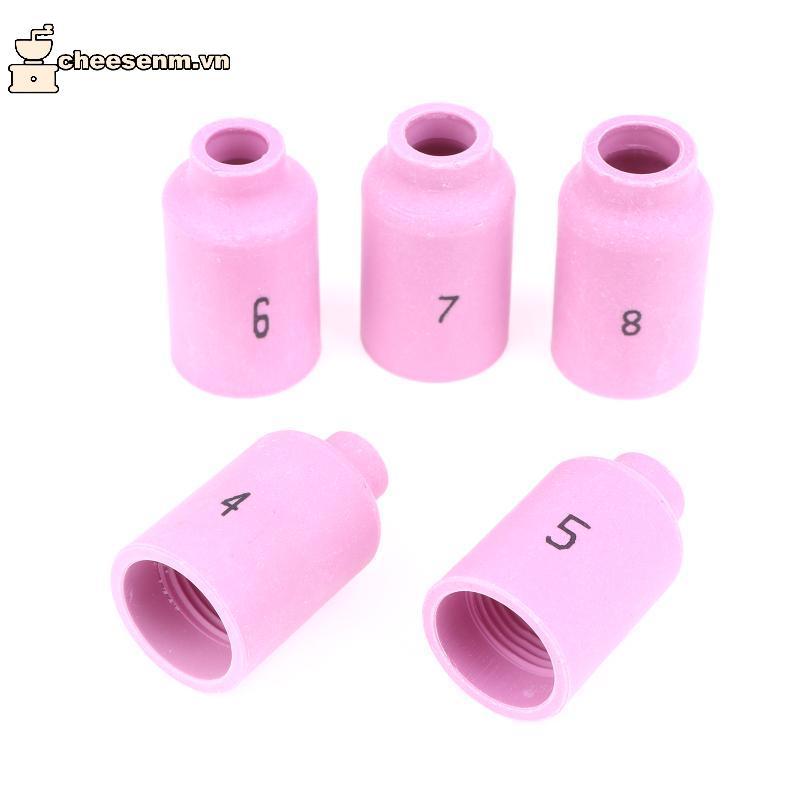 Cheenm 42mm 54N14 54N15 54N16 54N17 54N18 Vòi phun gốm Alumina cho TIG WP17 18 26 Phụ kiện đèn pin h