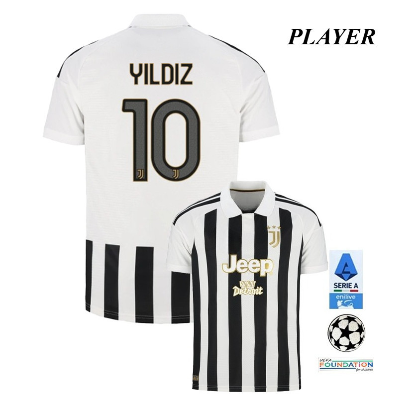 Phiên bản cầu thủ Juventus 2026 2027 Mùa giải Nam Cầu thủ sân nhà Jersey tay ngắn