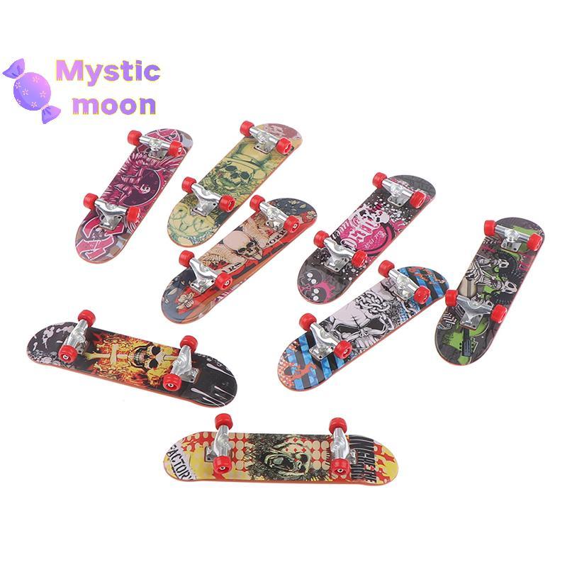 [Mystic] Fingerboard Mini Finger Skateboard Nhựa Finger Skate Scooter Skateboard Toy [Mới]