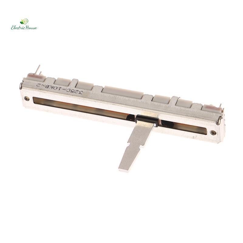 [Nhà Điện] 1Pc RS45 Series Straight Slip Potentiometer Pitch Tempo Fader 10KB × 2 DCV1024 Tổng Chiều
