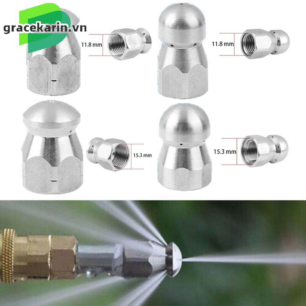 Cleaning Nozzle Rotary Nozzle 1/4'' 3/8' Clean Pipe Drain Nozzle Sewer