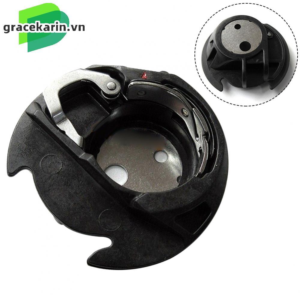 Bobbin Case For ELNA 720 EXcellence For NECCHI EX100 Plastic+metal Sliver+black