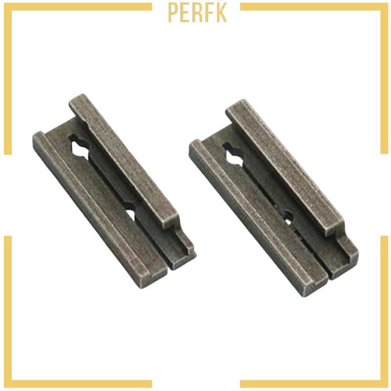 Kẹp cố định nhân đôi HU101 / Thép không gỉ để cắt chìa khóa trống / Bộ phận máy cắt chìa khóa /