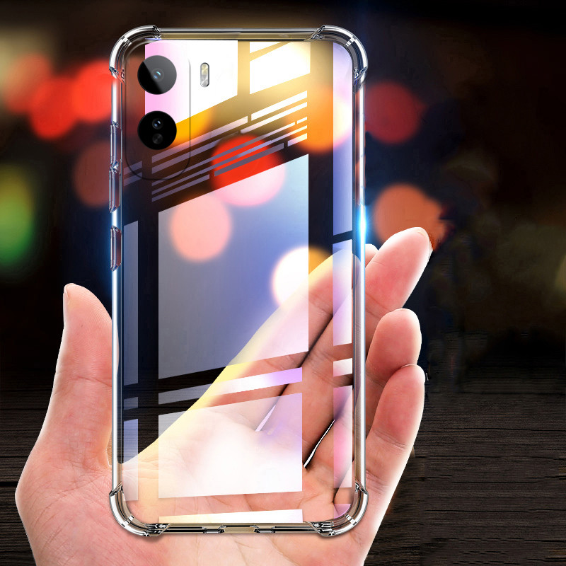 Ốp điện thoại Vivo Y500 Mềm trong suốt Bảo vệ toàn diện Vỏ giáp chống sốc Vỏ Vivo Y500