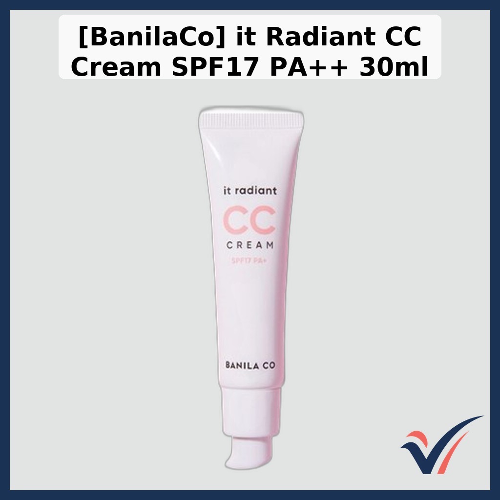 [BanilaCo] it Radiant CC Cream SPF17 PA + + 30ml / Kem CC Hàn Quốc / Radiant Glow / 100% Authentic b