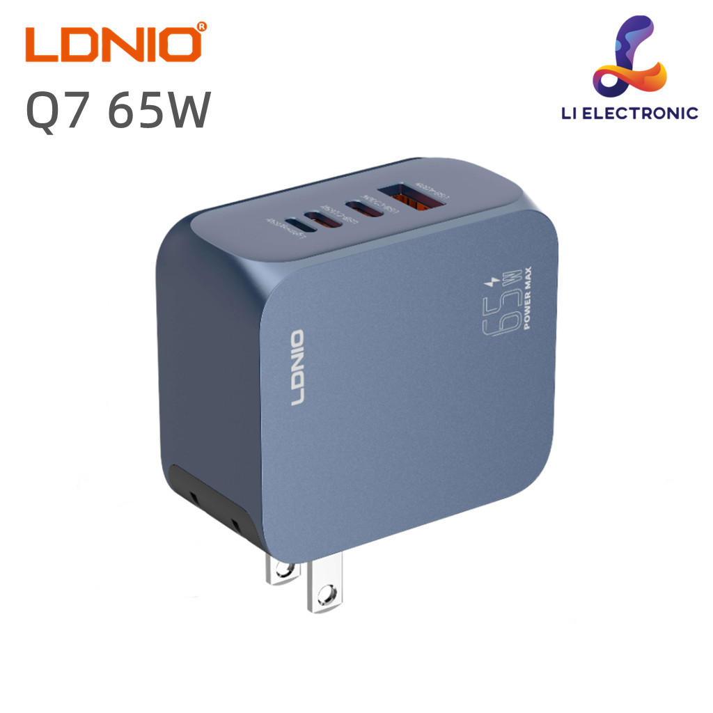 LDNIO Q7 65W Sạc cực nhanh Bộ sạc di động PD
