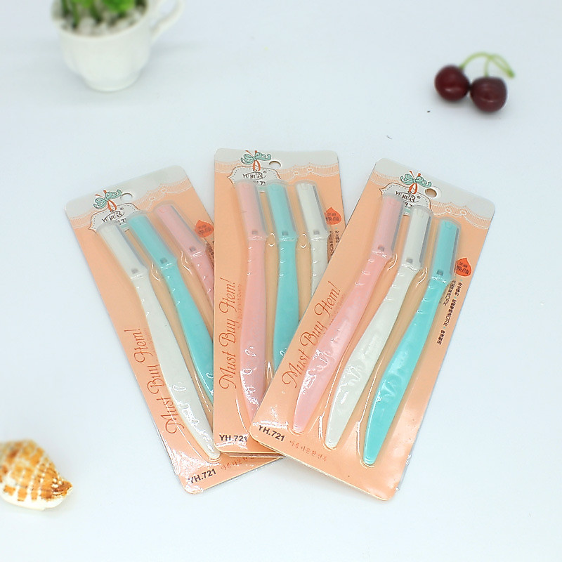 Vỉ 3 dao tỉa chân mày