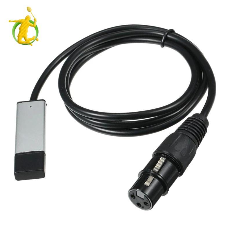 Cáp chuyển đổi giao diện điều khiển USB sang DMX để chiếu sáng sân khấu Cáp DMX512 Di động hiệu suất