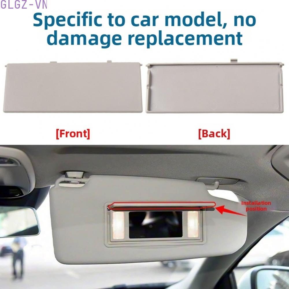 Makeup Mirror Cover Reinforced Card Holders Visor Organizer Visor Replacement