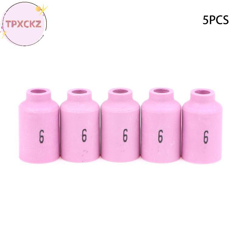 TPXCKZ 42mm 54N14 54N15 54N16 54N17 54N18 Vòi phun gốm Alumina cho TIG WP17 18 26 Phụ kiện đèn pin h