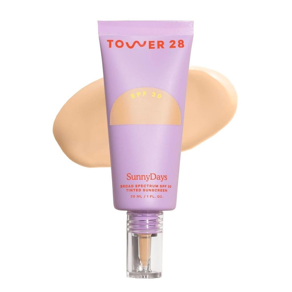 Tower28SunnyDaysSPF30 Touch-Up Moisturizer-2 in 1 Stackable Concealer Foundation+Facial Mineral Suns