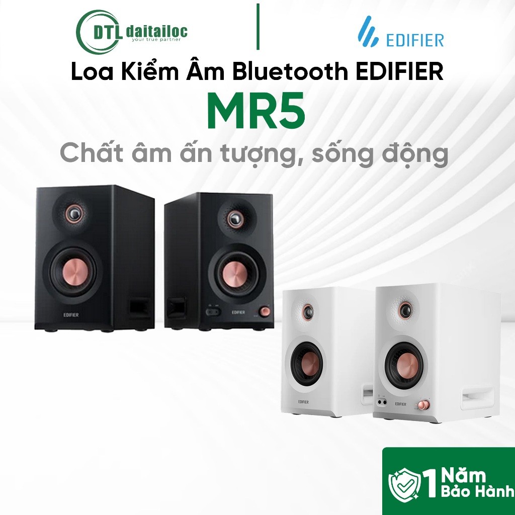 Loa Kiểm Âm Bluetooth EDIFIER MR5 Công Suất 110W Bluetooth 6.0 Hi-Res | Chính Hãng | Bảo Hành 12 Thá