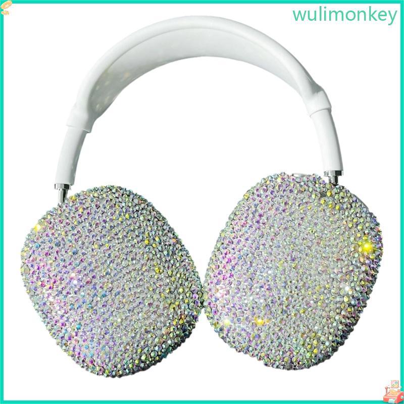 WU Quyến Rũ Bejeweled TPU Vỏ Lá Chắn Tay Cho Tai Nghe