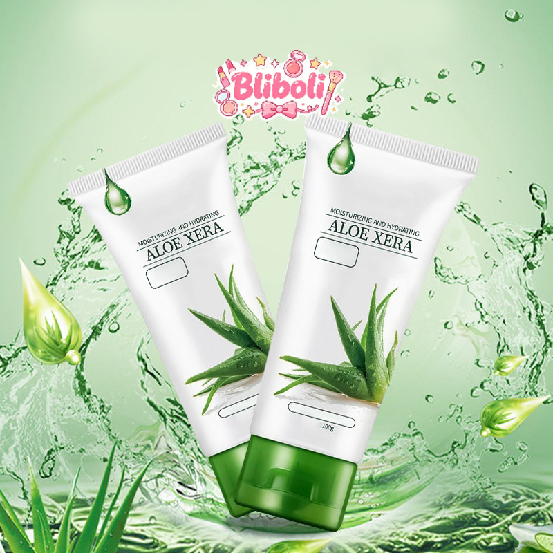 🍓Gel Tẩy Tế Bào Chết ALOE XERA Nha Đam 100g Anh Toàn Không Gây Kích Ứng Da