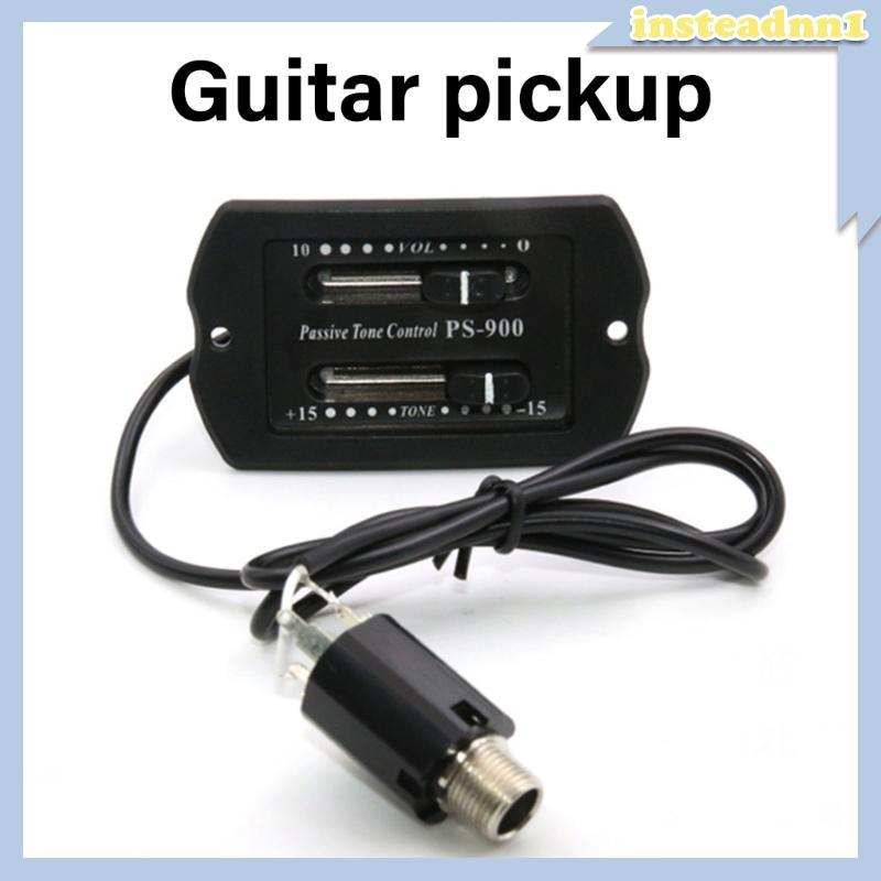 Inste Acoustic Guitar Pickup 2 Band EQ Acoustic Guitar Preamp Acoustic Guitar Preamp