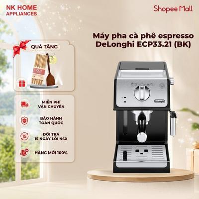 [KOL/KOC] Máy pha cà phê espresso DeLonghi Active Line ECP33.21 (BK) - Màu đen |HỎA TỐC 2H HCM|