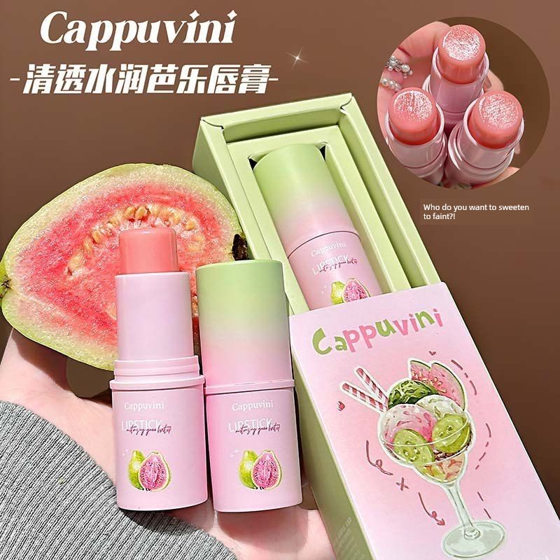 áo kiểu nữ dễ thương áo kiểu Son dưỡng môi mùa thu đông ~ Red Guava Lip Care Dưỡng ẩm Chăm sóc ánh s