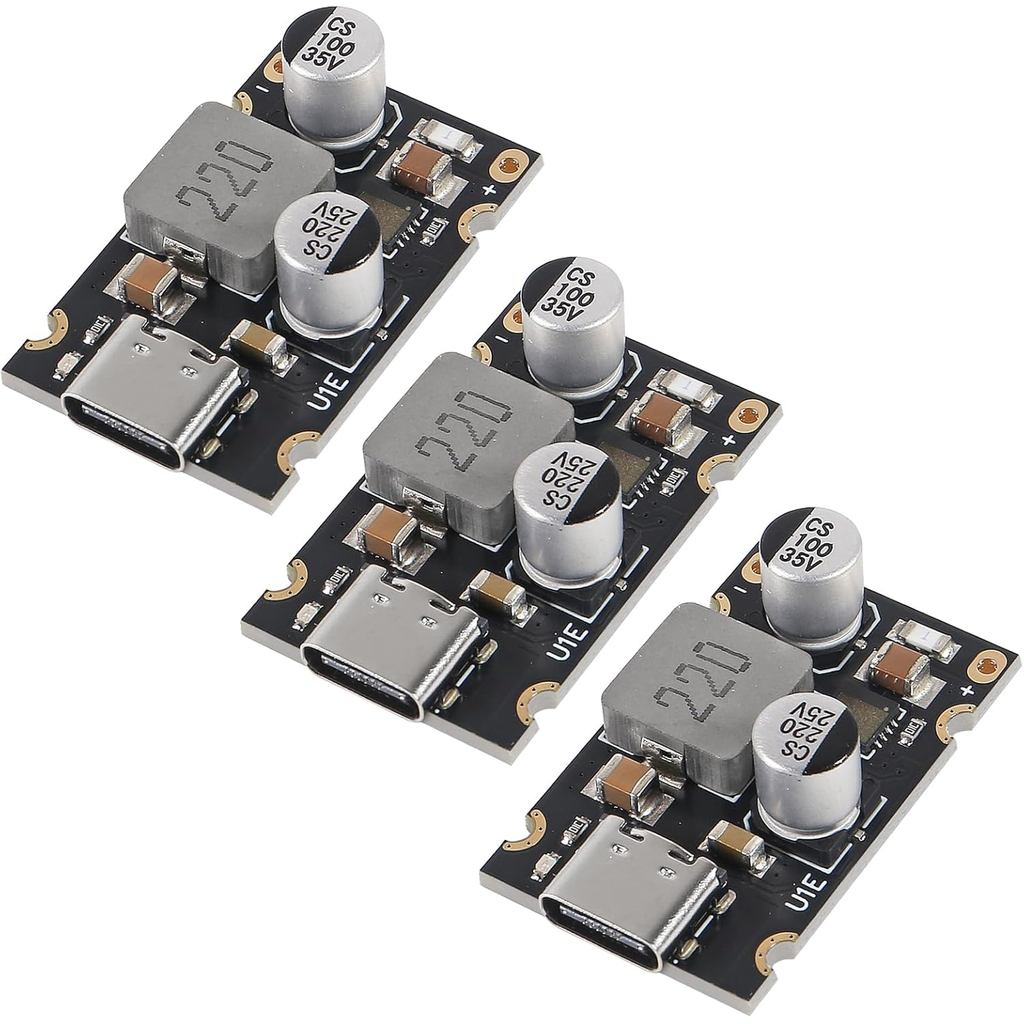 AITRIP 3 CÁI PD65W Mô-đun sạc nhanh Giao diện USB Type-C Hỗ trợ PD3.1 QC3.0 SCP PPS Sạc nhanh 5V 9V 