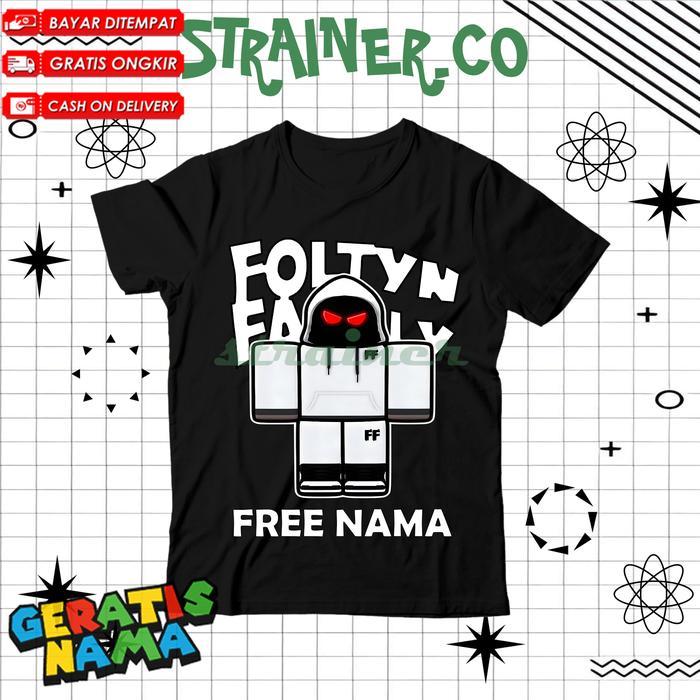 Roblox Foltyn Family KEREN - Perempuan Motif Youtuber Gaming Foltyn Family Keren Viral UNISEX THỜI T