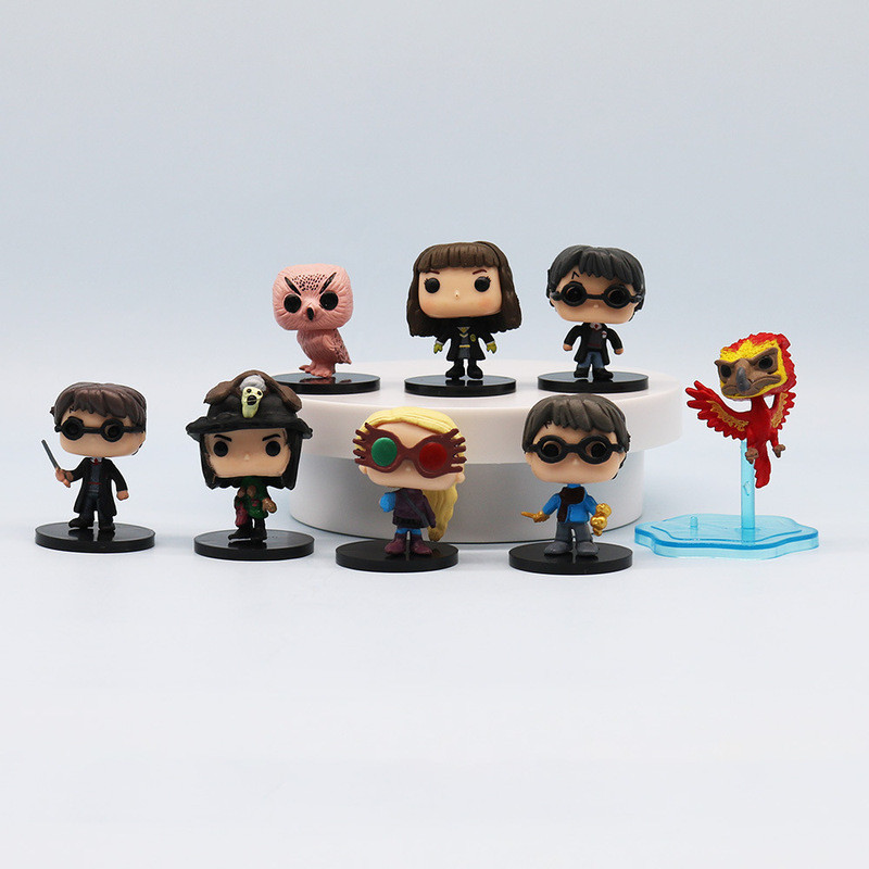 P POP Harry Potter Hình Văn Phòng Mini Văn Phòng Harry Potter Heideway Dobby Hermione Đồ Trang Trí B