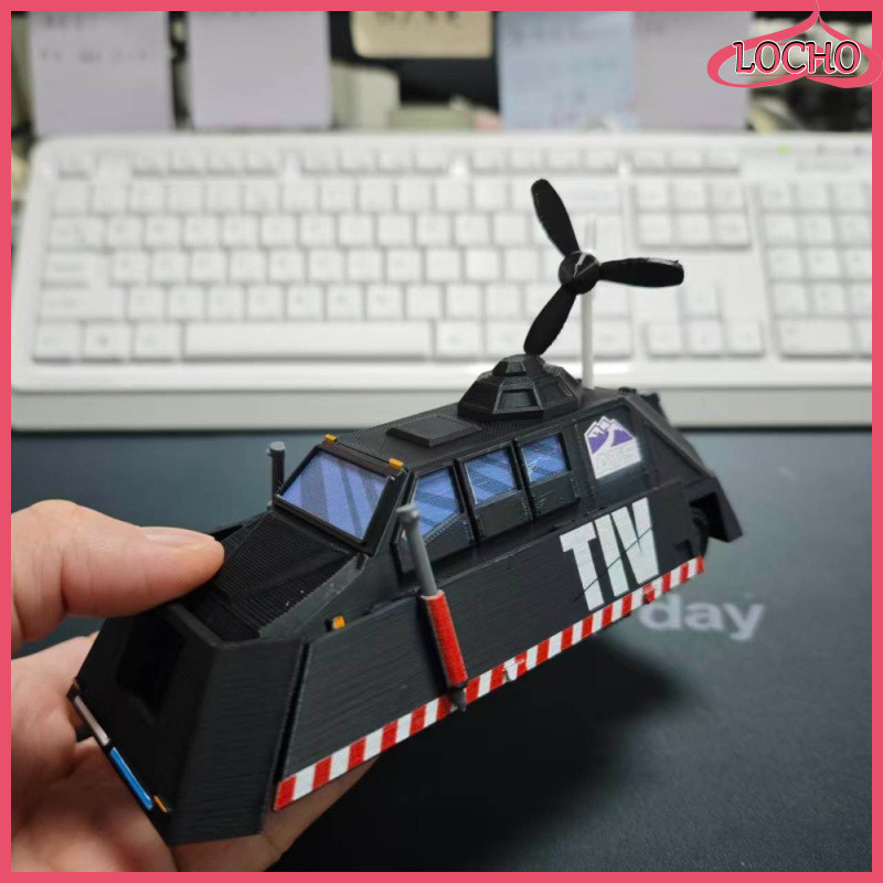 TIV2 Tornado Intercept Storm Chaser Car ATS Modified Vehicle DIY 3D In Di Động Sở Thích Sưu Tập Đồ C