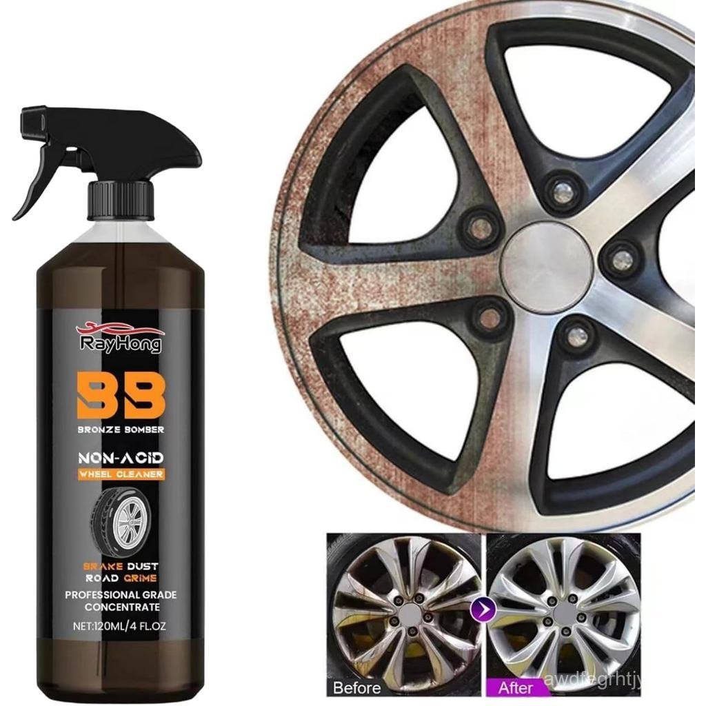 BronzeBomberNon-AcidWheelCleaner, AutomobileWheelCleaner, PowerfulWheelCleanerforAllCar, (1 cái) 8XD