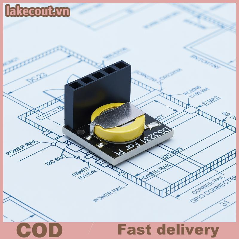 Lat Essential DS3231 RTC Time Clo Module Có Pin Cho Raspberry Pi Đồng Nhất Hẹn Giờ Hỗ Trợ Linh cẩu
