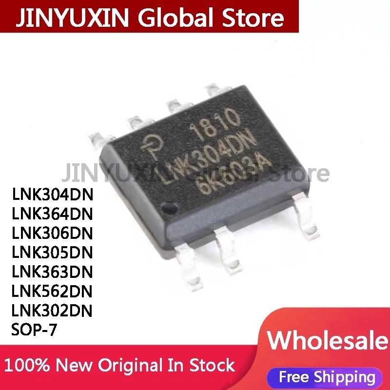 5 Cái LNK304DN LNK364DN LNK306DN LNK305DN LNK363DN LNK562DN LNK302DN SOP-7 IC Còn Hàng Bán Buôn