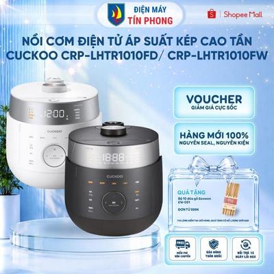 Nồi Cơm Điện Tử Áp Suất Kép Cao Tần Cuckoo CRP-LHTR1010FD / CRP-LHTR1010FW 1.8L  | BH chính hãng