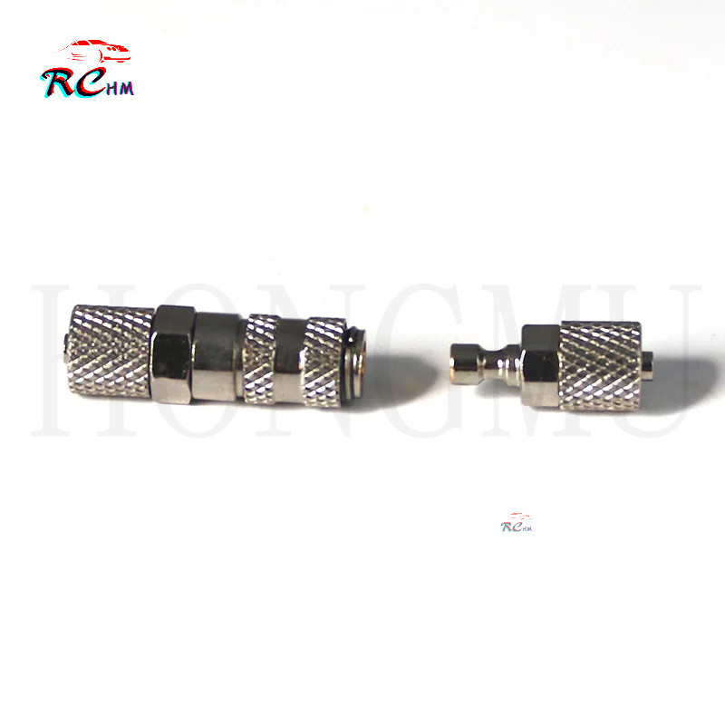 Khớp nối tháo nhanh thủy lực 3MM Núm vú dầu cho máy xúc xe tải RC 1 / 14 KABOLITE LIEBHERR CAT 336 J