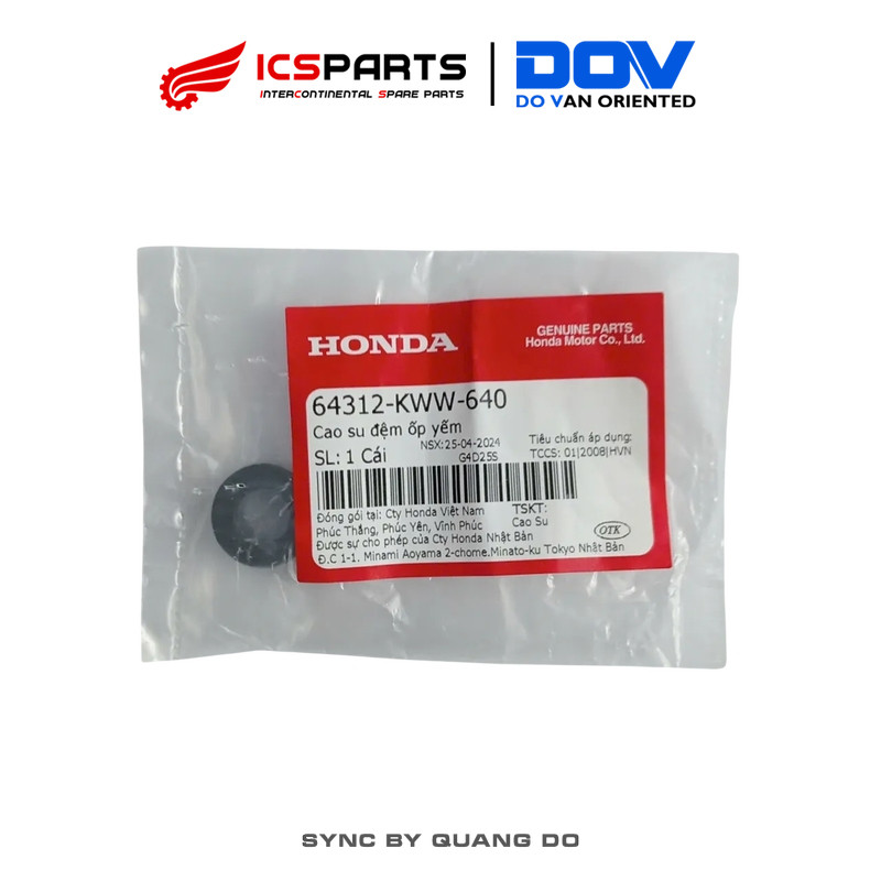 Cao Su Đệm Ốp Yếm HONDA Wave Blade, Wave Rs, Wave Rsx, Wave S (64312KWW640)