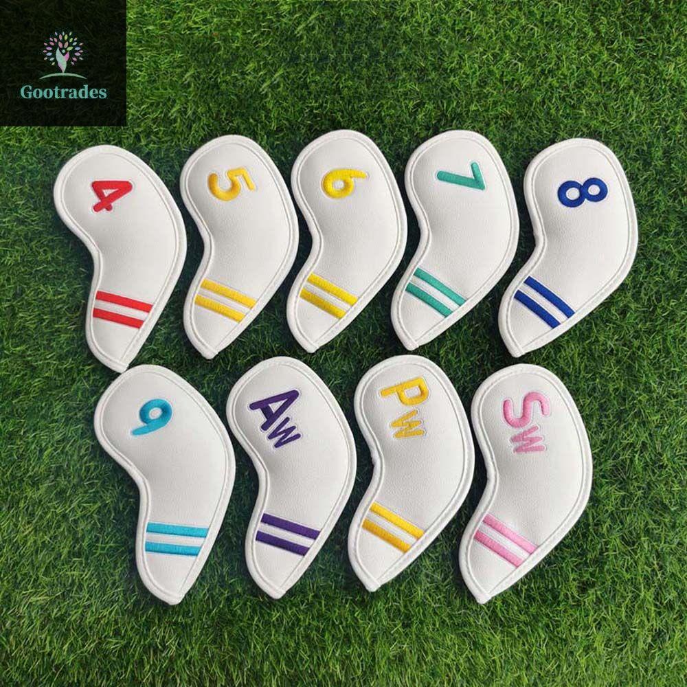 GOOTARDES Golf Iron Headcover Iron pole Cover Golf Putter Golf Thiết bị tập luyện Wedge Thể thao 4-9