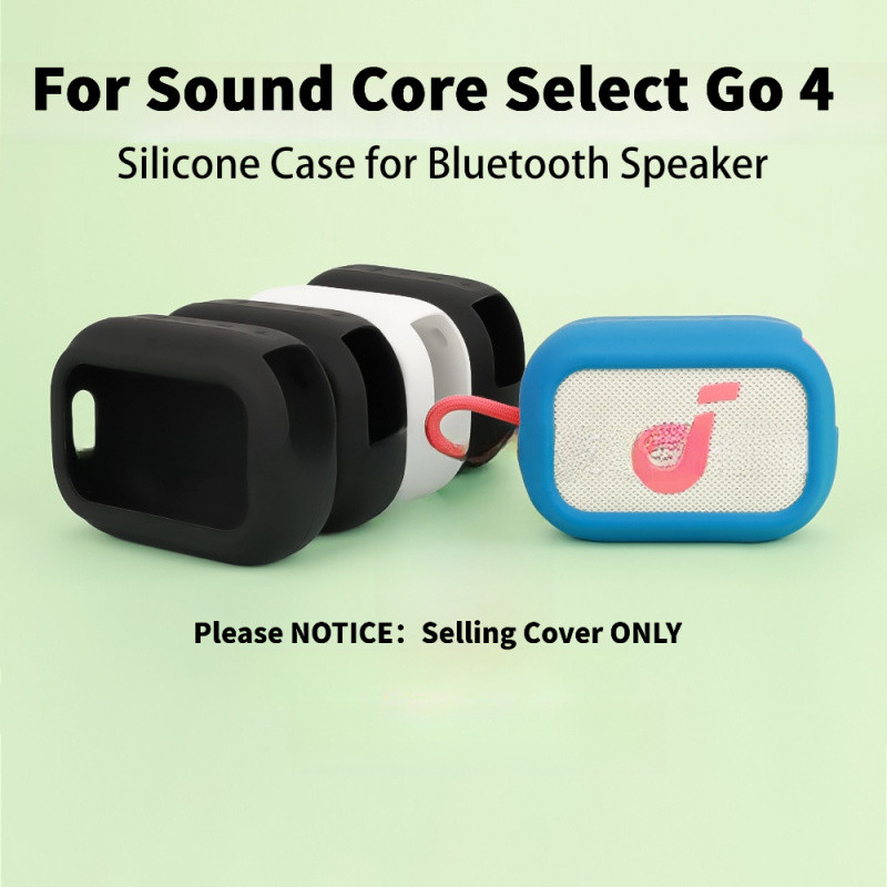 Thích hợp cho vỏ bảo vệ loa Bluetooth SoundCore Select 4 Go Loa ngoài trời di động Vỏ silicon