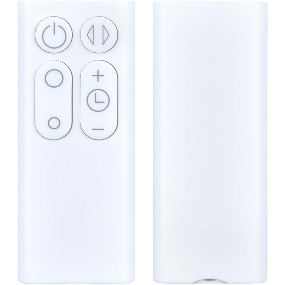 Thay thế PZL cho quạt Dyson AM06 AM07 AM08 Điều khiển từ xa 965824-01 965824-02 - Bạc, Không Pin