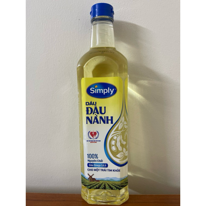Dầu ăn đậu nành simply / gạo lứt / meizan gold / Meizan nành chai 1 lít